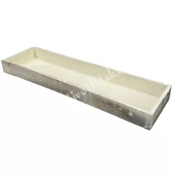 Fadoboz, téglalap, szürke, 35x10x3,2 cm