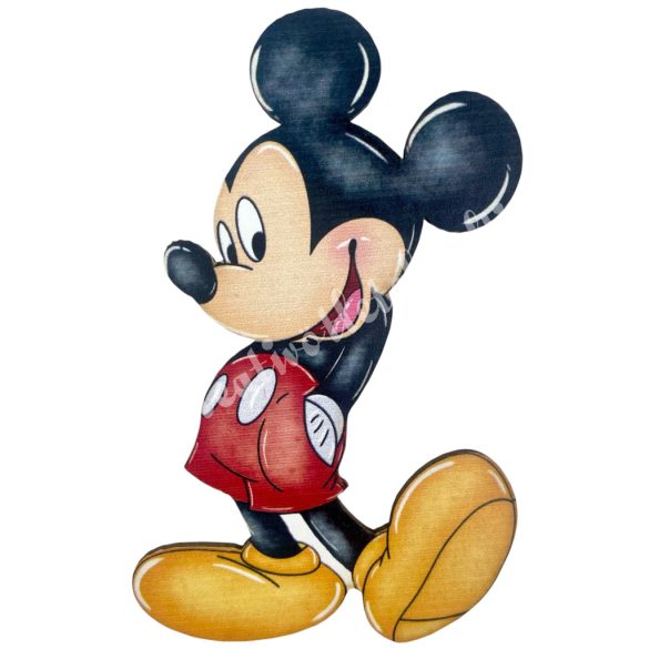 Dekorkarton tábla, Mickey egér, 5,5x9 cm