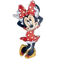 Dekorkarton tábla, Minnie egér, 5x9 cm