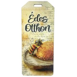 Dekorkarton biléta, méhecske, 2,5x5,7 cm