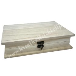Fa könyvdoboz, 22x5,5 cm