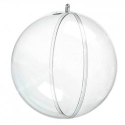 Műanyag gömb, kettéosztható, 5 cm