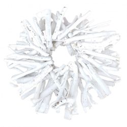 Ágkoszorú, fehér, 25 cm