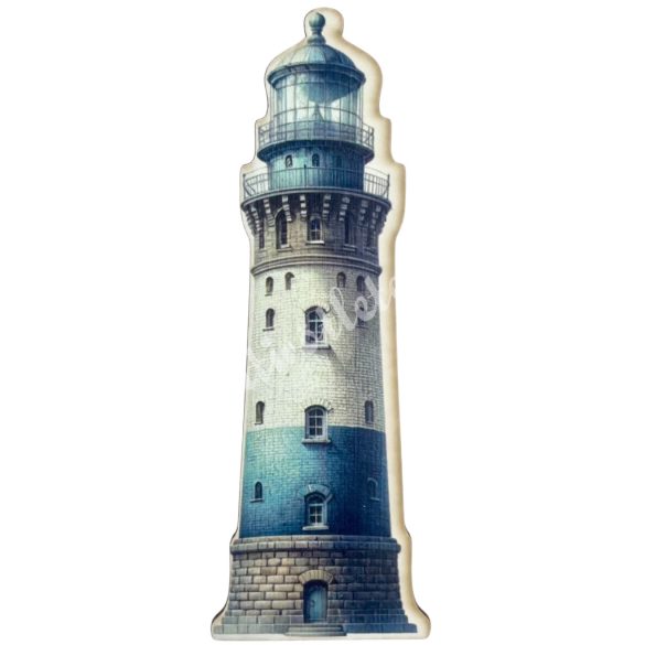 Dekorkarton tábla, világítótorony, 5,5x14,5 cm