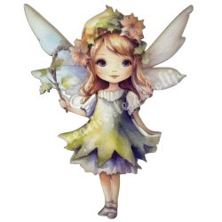 Dekorkarton tábla, tündér, 10x13 cm