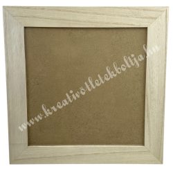 Fa képkeret, 25x25 cm