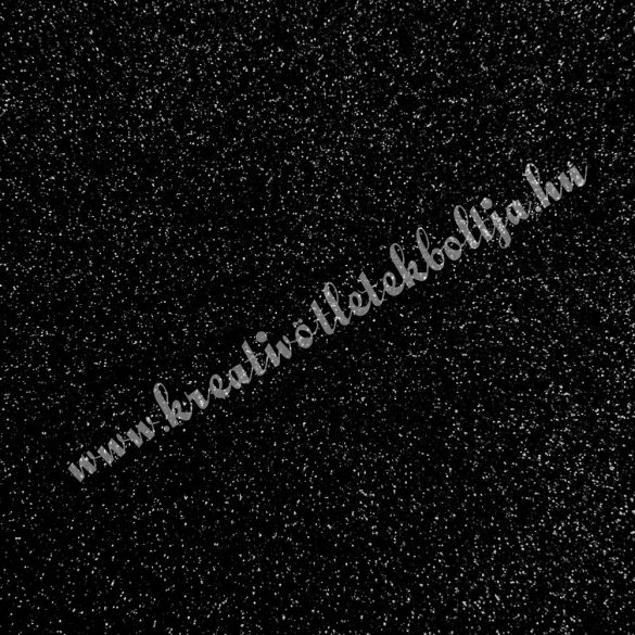 Csillámpor, fekete, 1 kg/csomag