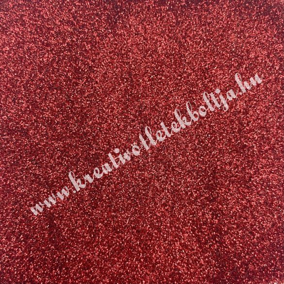 Csillámpor, piros, 1 kg/csomag