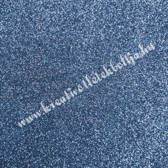 Csillámpor, acélkék, 1 kg/csomag