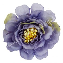 Fodros virágfej, lila, 5 cm