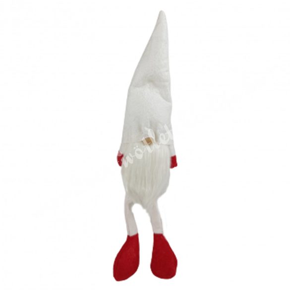 Lógó lábú manó, fehér sapkában, 9x37 cm