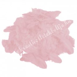 Madártoll, rózsaszín, 7-8 cm, 10 gr/csomag