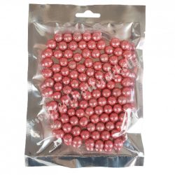 Hungarocell csillámos golyók, rózsaszín, 10 gr/csomag