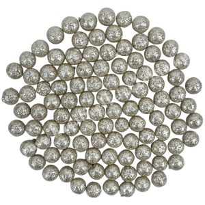 Hungarocell csillámos golyók, pezsgő, 0,8 cm