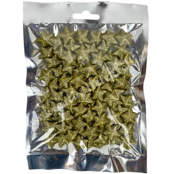 Hungarocell csillagok, arany, 10 gr/csomag