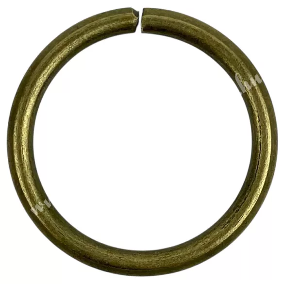 Fém karika, antikréz, 1,5 cm