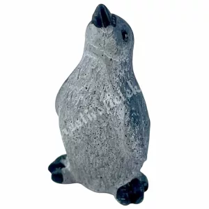 Polyresin pingvin, 1,5x2,7 cm