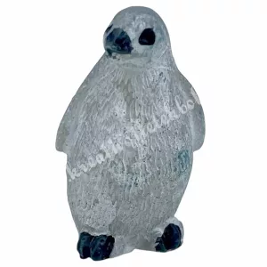 Polyresin pingvin, 1,5x2,5 cm