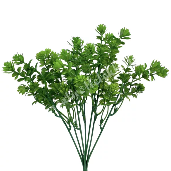 Pozsgás csokor, zöld, 28 cm