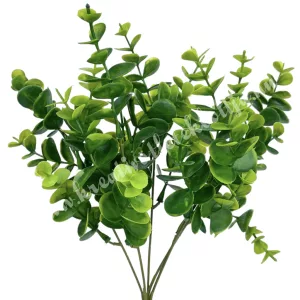 Eukaliptusz csokor, zöld, 33 cm