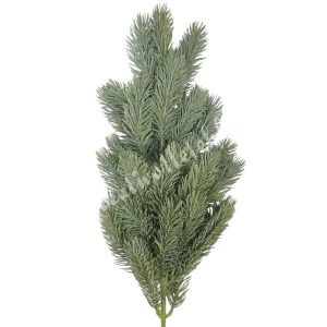 Fenyőág, hamvas zöld, 63 cm