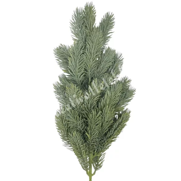 Fenyőág, hamvas zöld, 63 cm