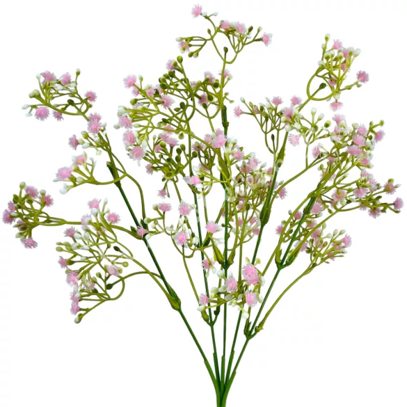 Rezgőcsokor, rózsaszín, 34 cm