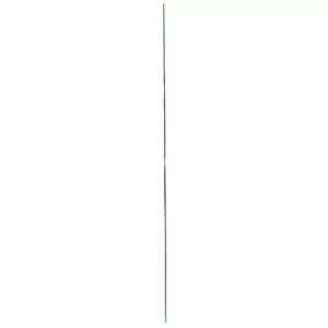 Fém virágszár, zöld, 3x2 mmx15 cm