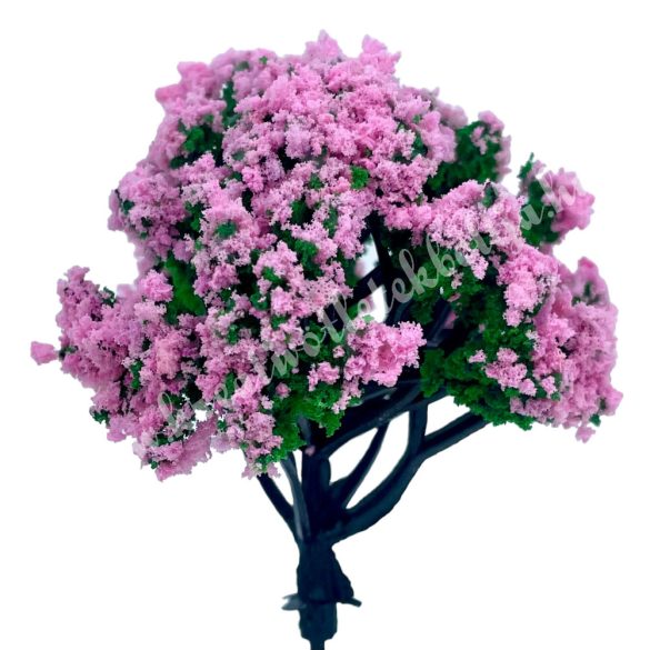 Rózsaszín virágos fa, 8 cm