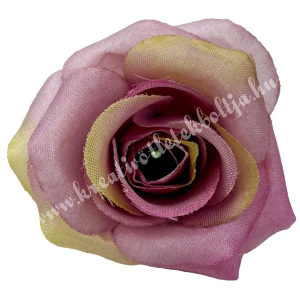 Rózsa virágfej, mályva, 5,5 cm
