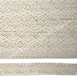 Csipke 49, bézs, 2,2 cm