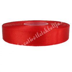 Szatén szalag, piros (3), több méretben