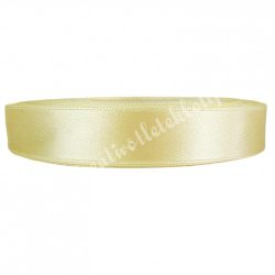 Szatén szalag, vanília (17), több méretben