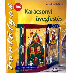 Karácsonyi üvegfestés könyv