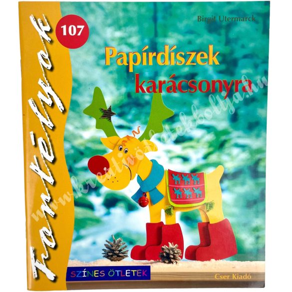 Papírdíszek karácsonyra könyv