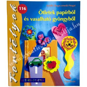 Ötletek papírból és vasalható gyöngyből könyv