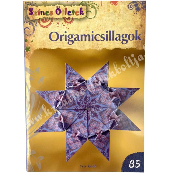 Origamicsillagok könyv