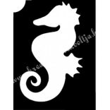 Csillámtetoválás festősablon, csikóhal