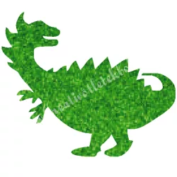 Csillámtetoválás festősablon, dinoszaurusz