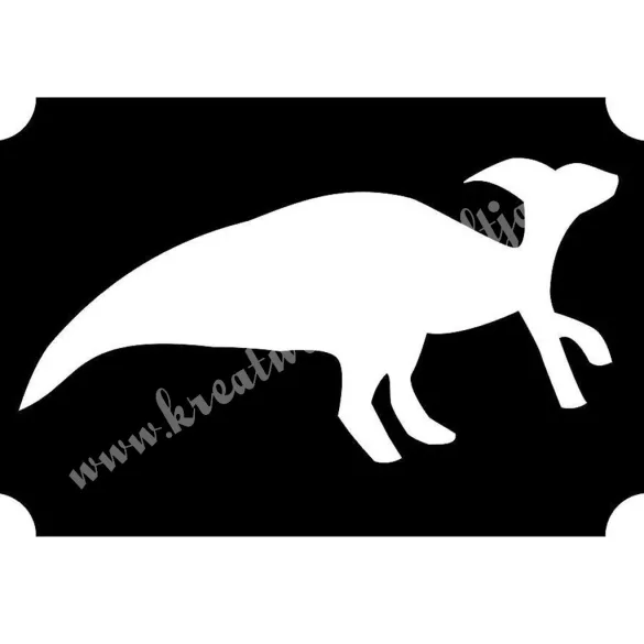 Csillámtetoválás festősablon, dinoszaurusz