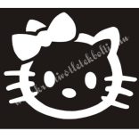 Csillámtetoválás festősablon, Hello Kitty
