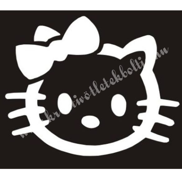 Csillámtetoválás festősablon, Hello Kitty
