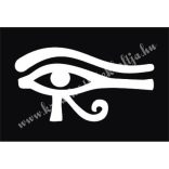 Csillámtetoválás festősablon, Hórusz szeme