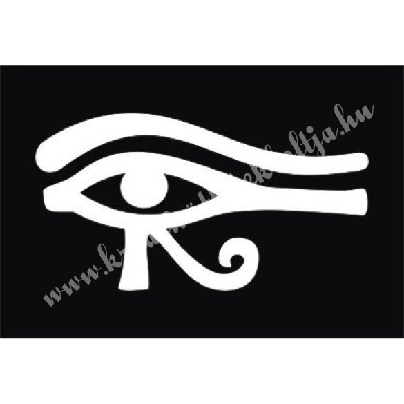 Csillámtetoválás festősablon, Hórusz szeme