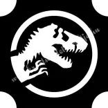 Csillámtetoválás festősablon, Jurassic World