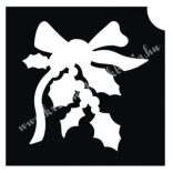 Csillámtetoválás festősablon, magyal