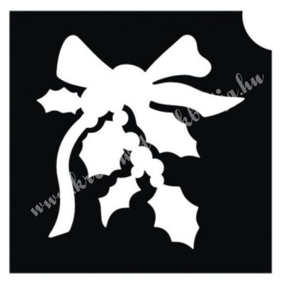 Csillámtetoválás festősablon, magyal