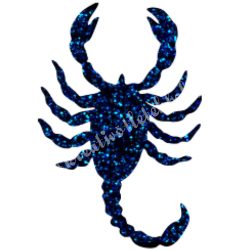 Csillámtetoválás festősablon, skorpió