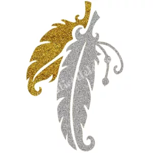 Csillámtetoválás festősablon, tollak