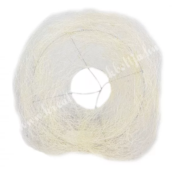 Csokortartó, kerek, krém, 20 cm